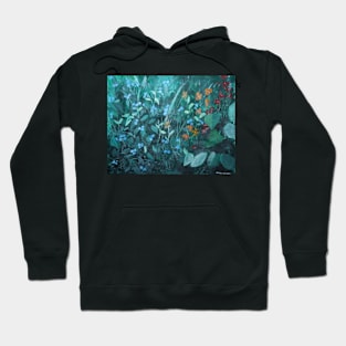 Flowers in Garden Hoodie